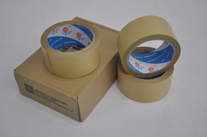 Spesialtrykt kraftpapirtape for takeaway-emballasje